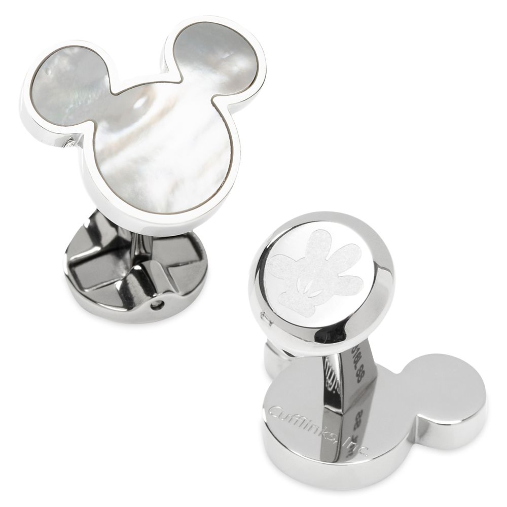 Mickey Mouse Icon Mother of Pearl Cufflinks is here now