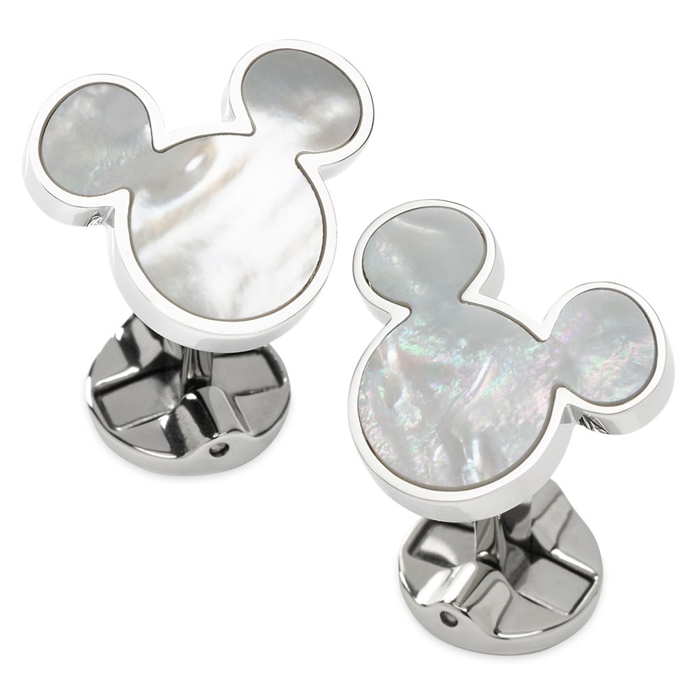 Mickey Mouse Icon Mother of Pearl Cufflinks