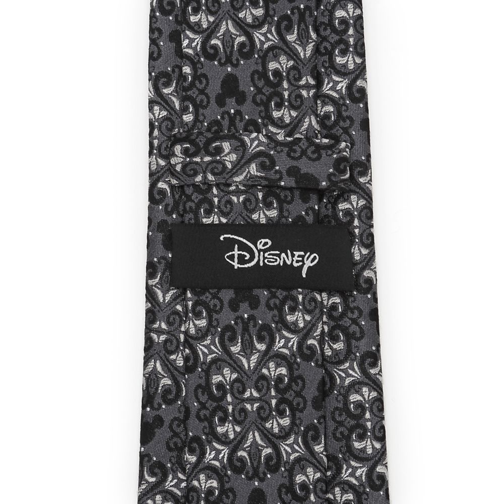 Mickey Mouse Icon Filigree Silk Tie for Adults