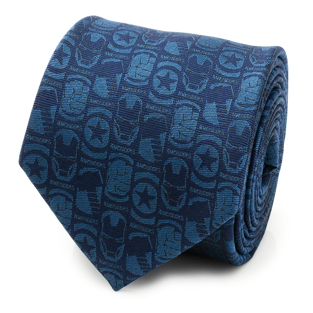 Avengers Gray Mens Tie