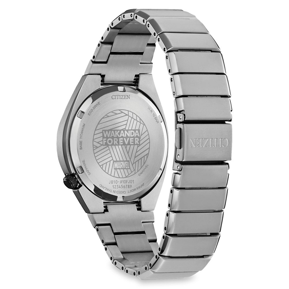 Black Panther Super Titanium Eco-Drive Watch for Adults by Citizen