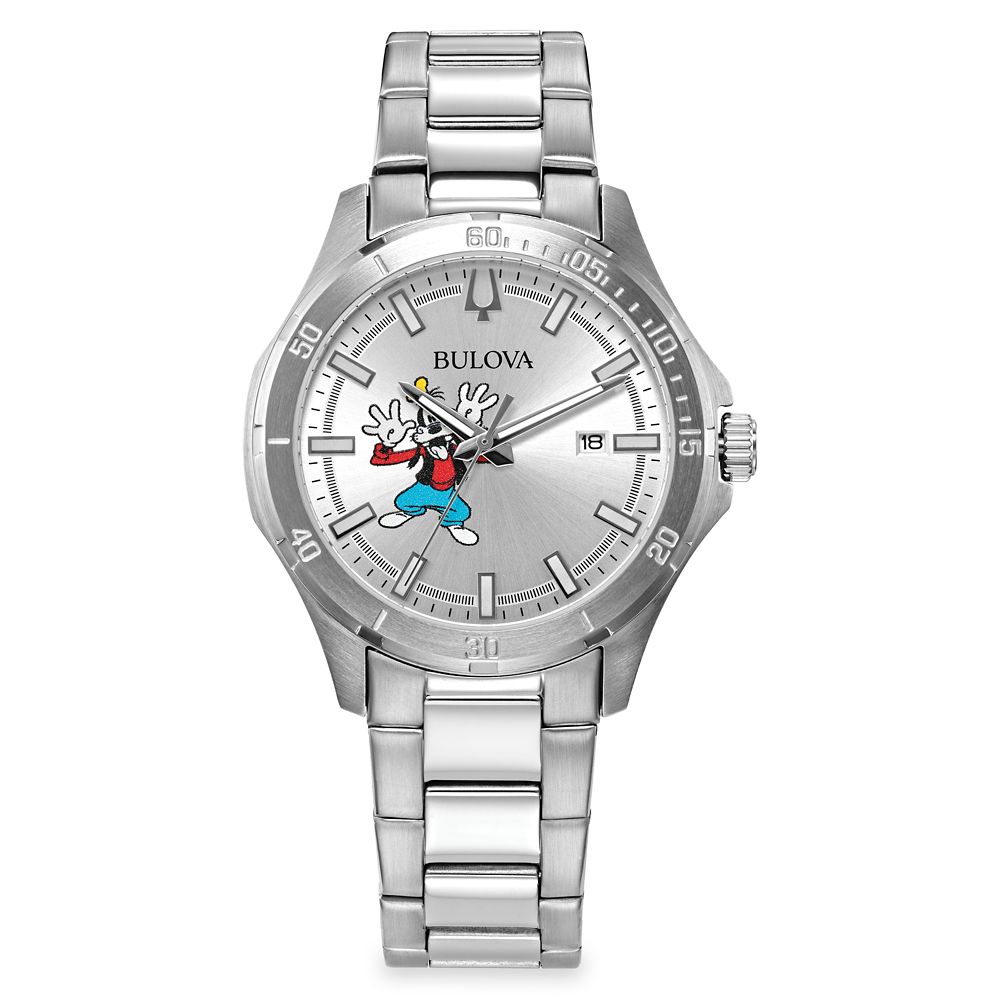 Goofy Stainless Steel Quartz Watch for Adults by Bulova