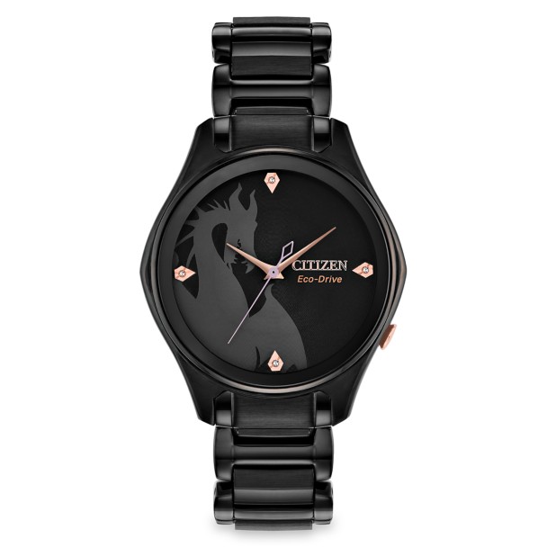 Maleficent Stainless Steel Eco-Drive Watch for Adults by Citizen