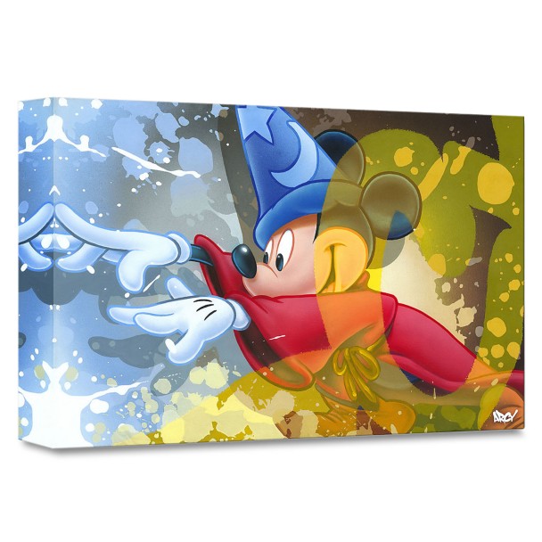 ''Mickey Sorcerer'' Giclee on Canvas by ARCY – Limited Edition