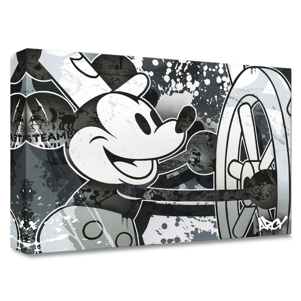 ''Steamboat Willie'' Giclee on Canvas by ARCY – Limited Edition