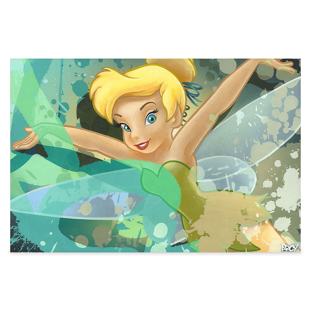 Tinker Bell Giclee on Canvas by ARCY  Limited Edition Official shopDisney