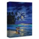 Mickey and Minnie Mouse ''Romance Under the Moonlight'' Giclee on Canvas by Walfrido Garcia – Limited Edition