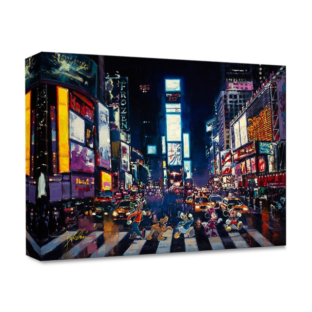 ''Bright Lights of Manhattan'' Gallery Wrapped Canvas by Rodel Gonzalez – Limited Edition