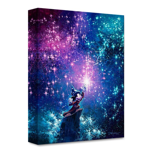 ''Sorcerer Mickey'' Gallery Wrapped Canvas by Rodel Gonzalez – Limited Edition