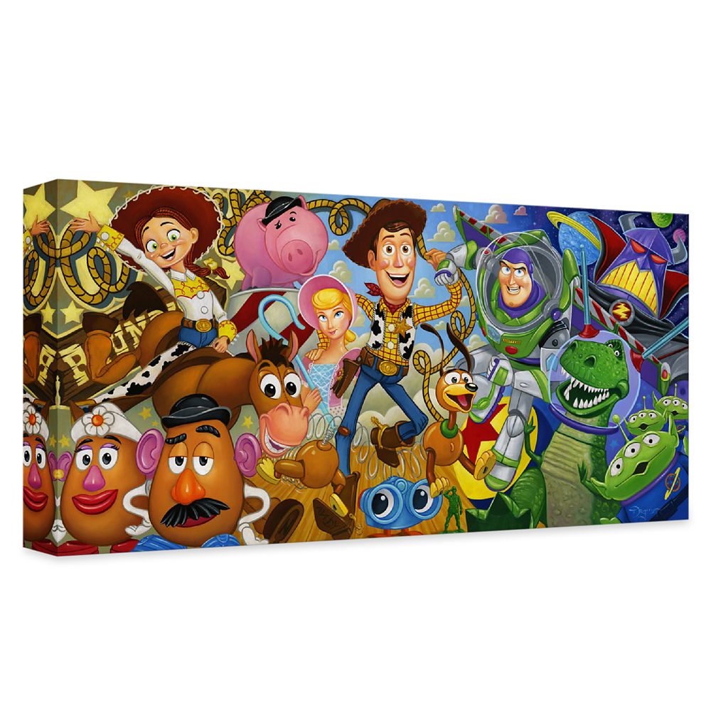 ''Cast of Toys'' Gallery Wrapped Canvas by Tim Rogerson – Limited Edition