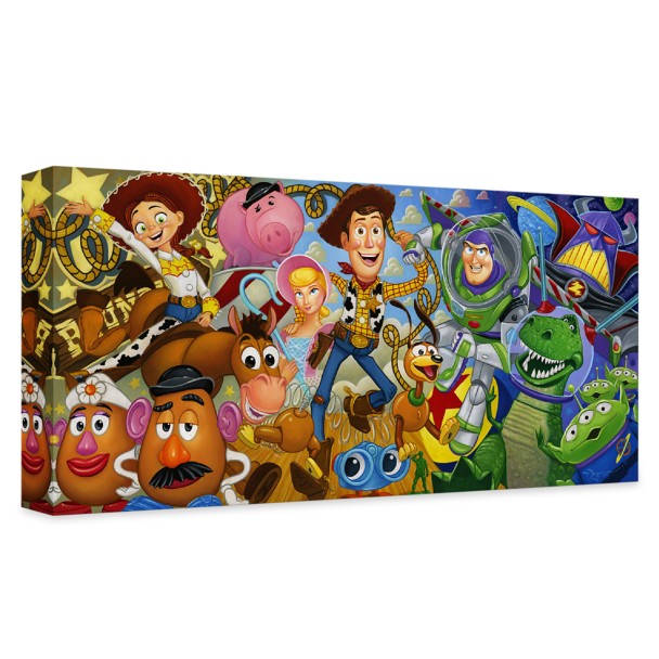 ''Cast of Toys'' Gallery Wrapped Canvas by Tim Rogerson – Limited Edition