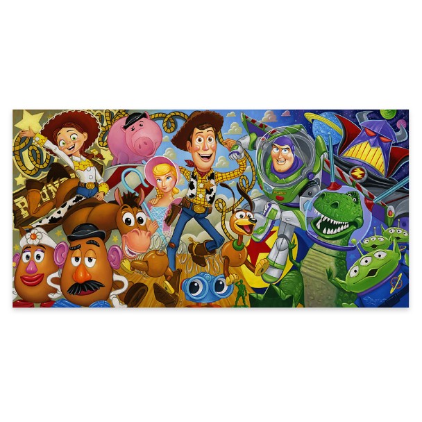 ''Cast of Toys'' Gallery Wrapped Canvas by Tim Rogerson – Limited Edition