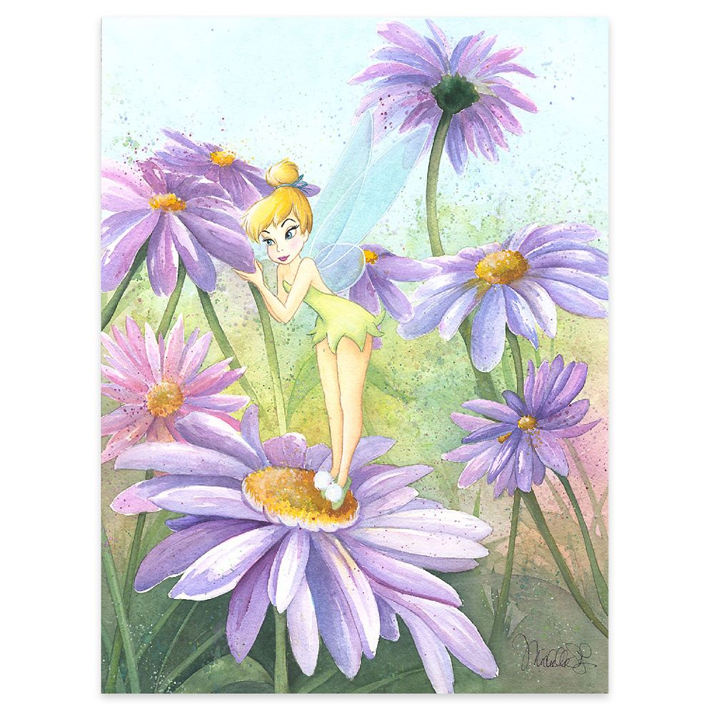 Delicate Petals Gallery Wrapped Canvas by Michelle St.Laurent  Limited Edition Official shopDisney