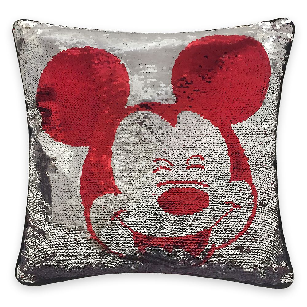 Mickey Mouse Reversible Sequin Pillow Shopdisney