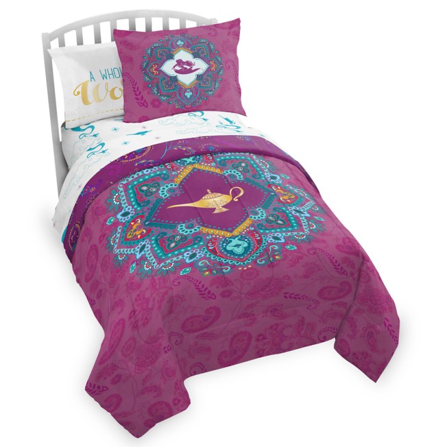 Aladdin Comforter Set Twin Full, Disney Bedding For Queen Size Beds