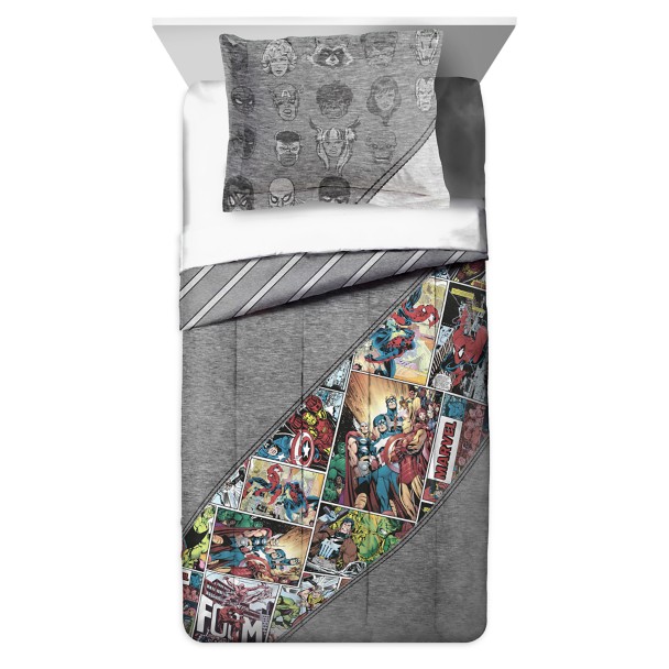 Marvel 80th Anniversary Comforter Set – Twin & Full / Queen | shopDisney