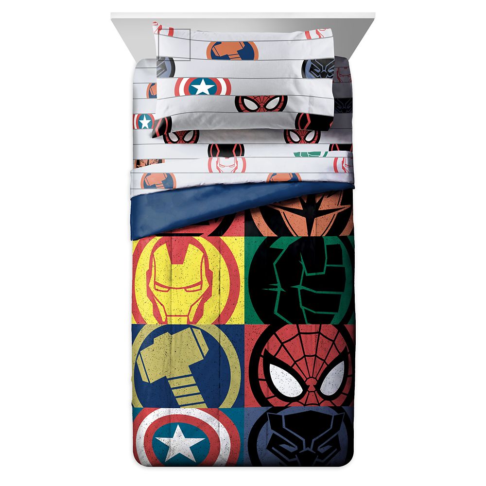 Marvel Symbols Bedding Set – Twin/Full/Queen