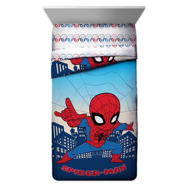 Spider Man Bedding Set For Toddlers, Spiderman Toddler Duvet Cover