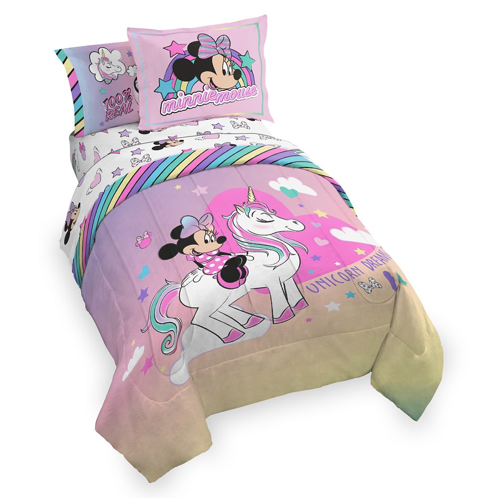 Minnie Mouse Unicorn Dreams Comforter Set – Full