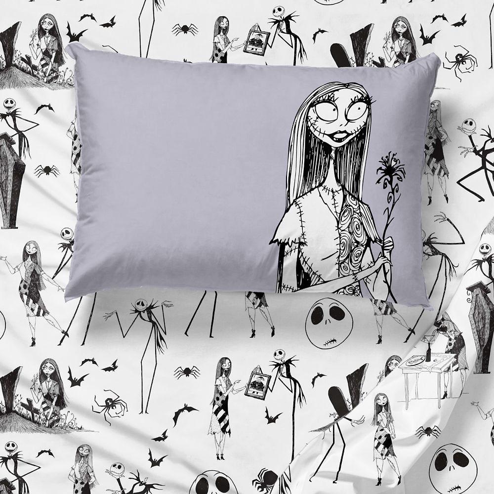 Jack Skellington and Sally Sheet Set Twin / Full / Queen – The Nightmare Before Christmas