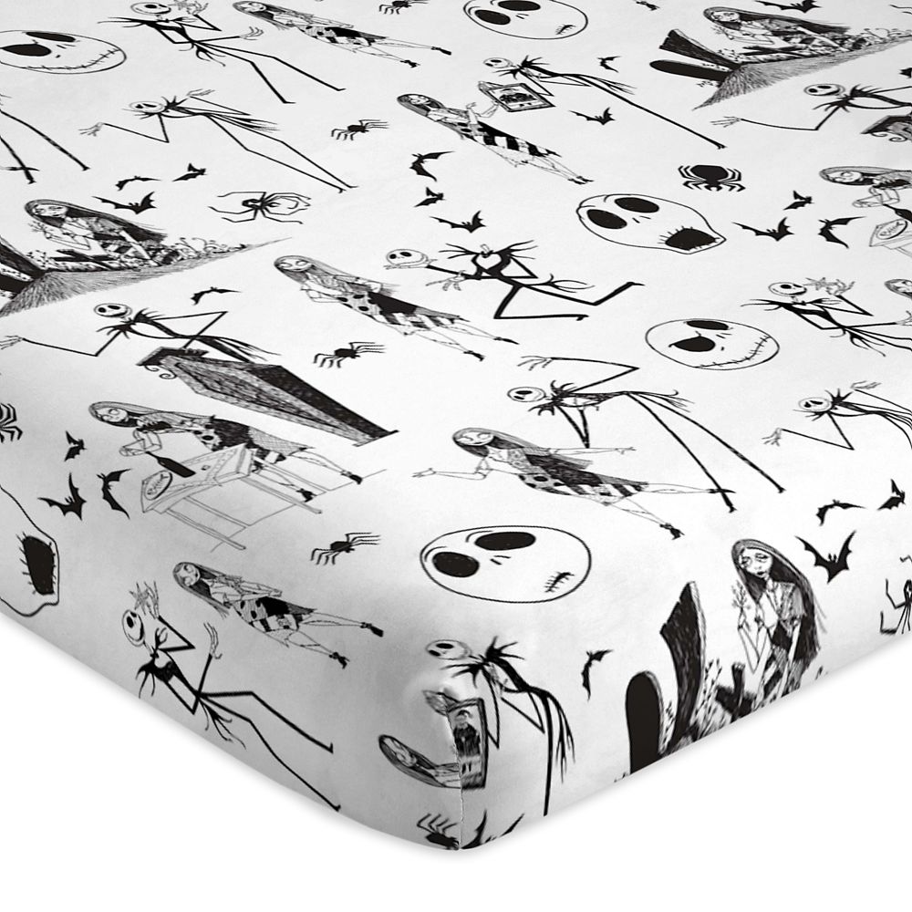 Jack Skellington and Sally Sheet Set Twin / Full / Queen – The Nightmare Before Christmas