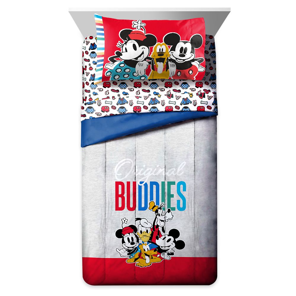 Mickey Mouse and Friends ''Original Buddies'' Comforter Set – Twin
