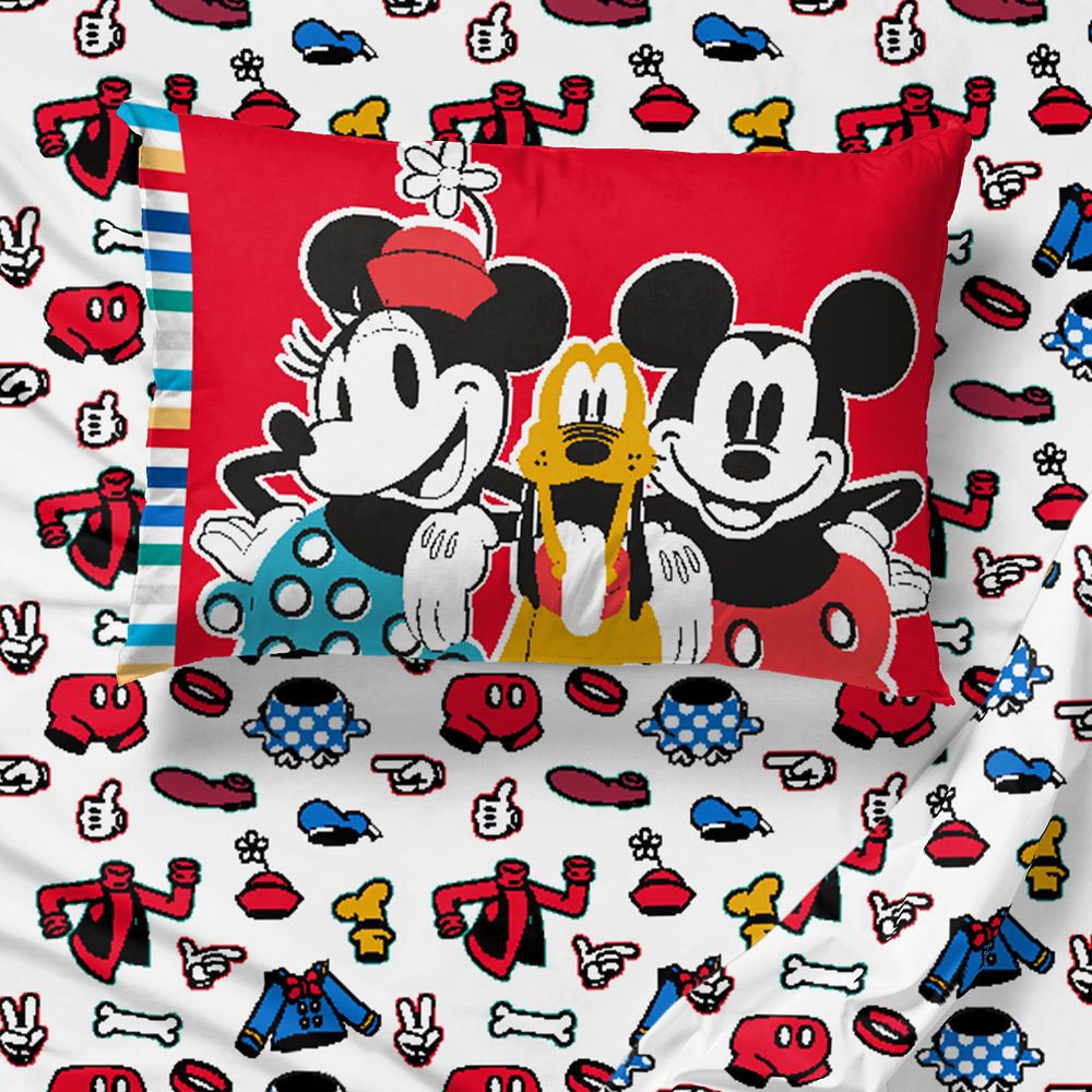 Mickey Mouse and Friends ''Original Buddies'' Sheet Set – Twin