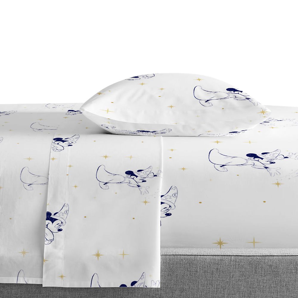 Sorcerer Mickey Mouse Sheet Set – Twin / Full / Queen – Fantasia