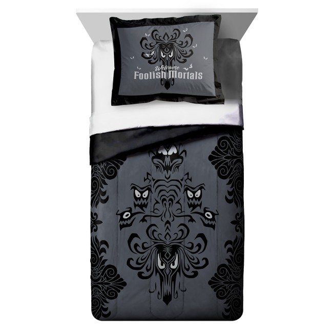Happy Haunts Comforter and Sham Set – Twin / Full / Queen – The Haunted Mansion