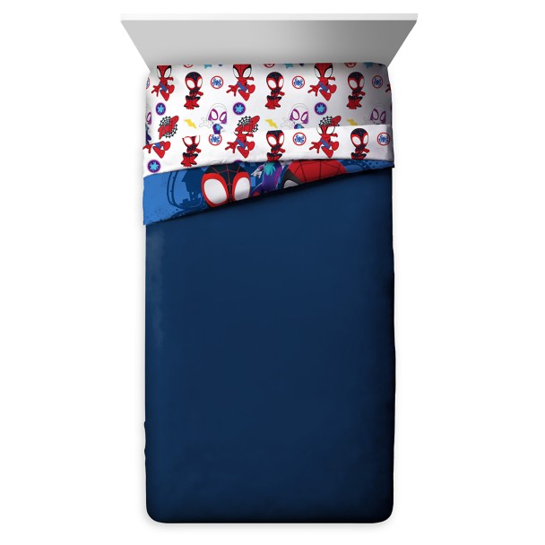 Spidey and His Amazing Friends Single Duvet Cover Spiderman Reversible  Bedding