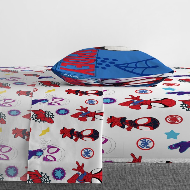 Sunny Side Up Spidey & His Amazing Friends Bed Set, Size: Twin