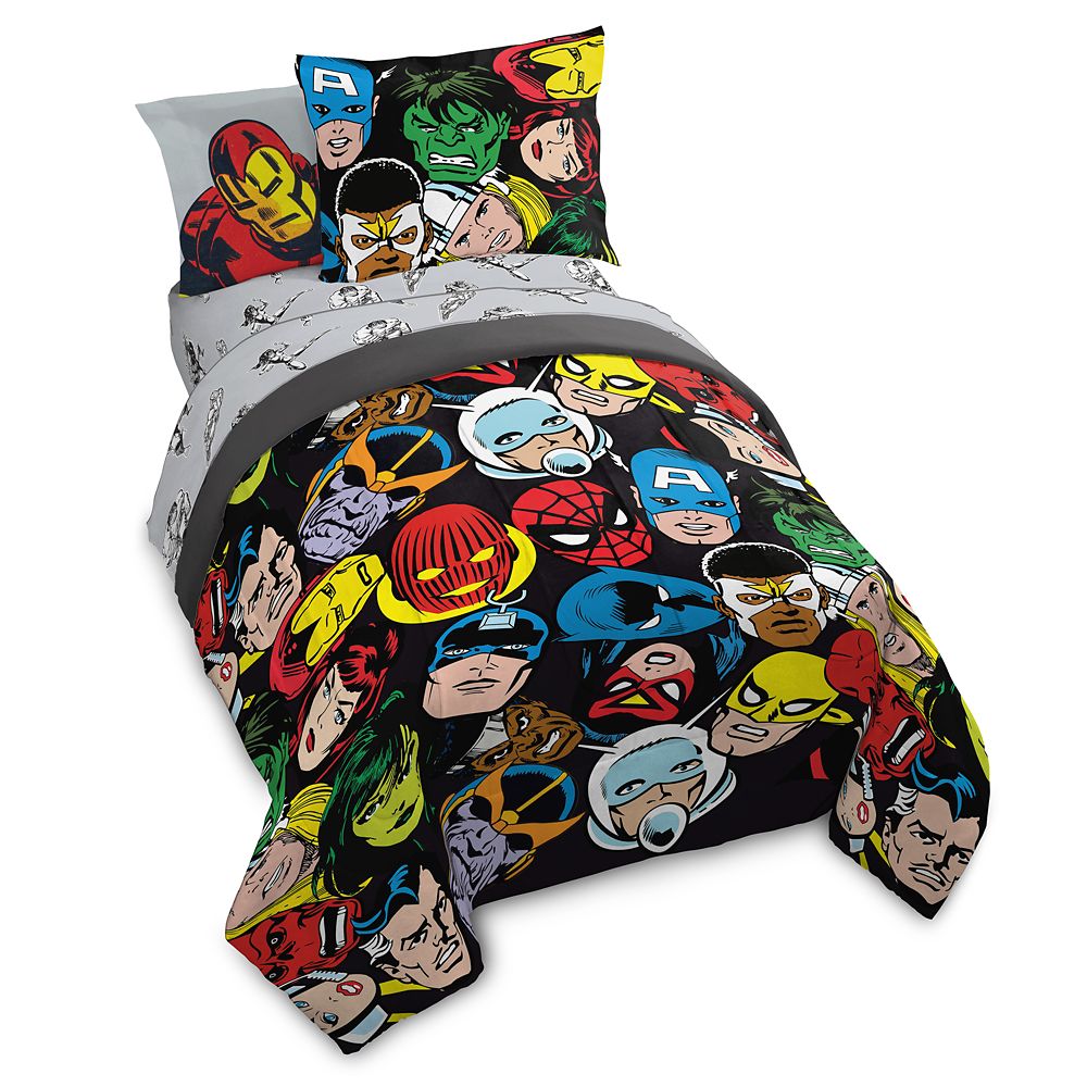 Marvel Comics Bedding Set – Twin / Full / Queen