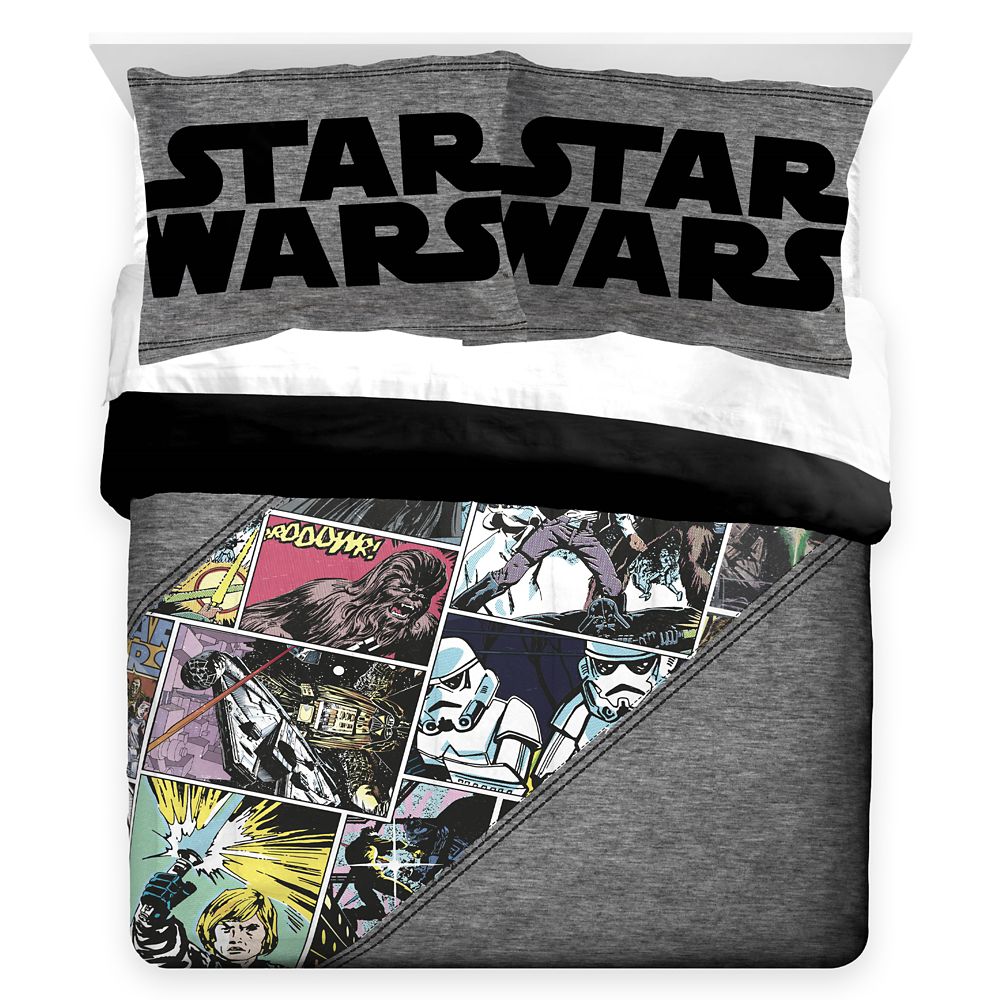 Star Wars Comforter and Sham Set –  Twin / Full / Queen now out