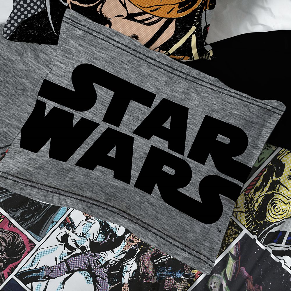 Star Wars Comforter and Sham Set –  Twin / Full / Queen