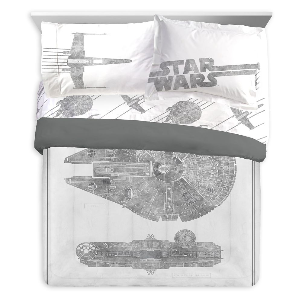 Star Wars Millennium Falcon Bedding Set – Twin / Full / Queen is available online