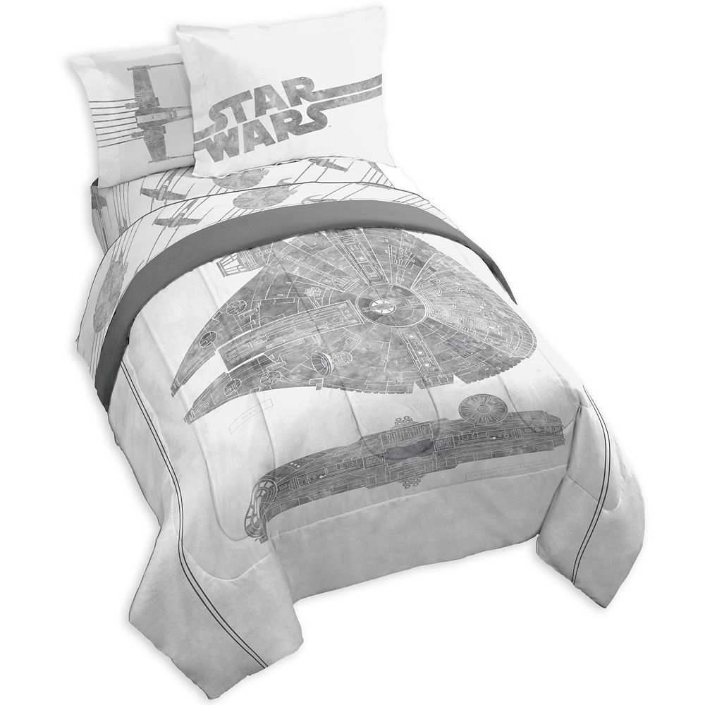 Star Wars Millennium Falcon Bedding Set – Twin / Full / Queen