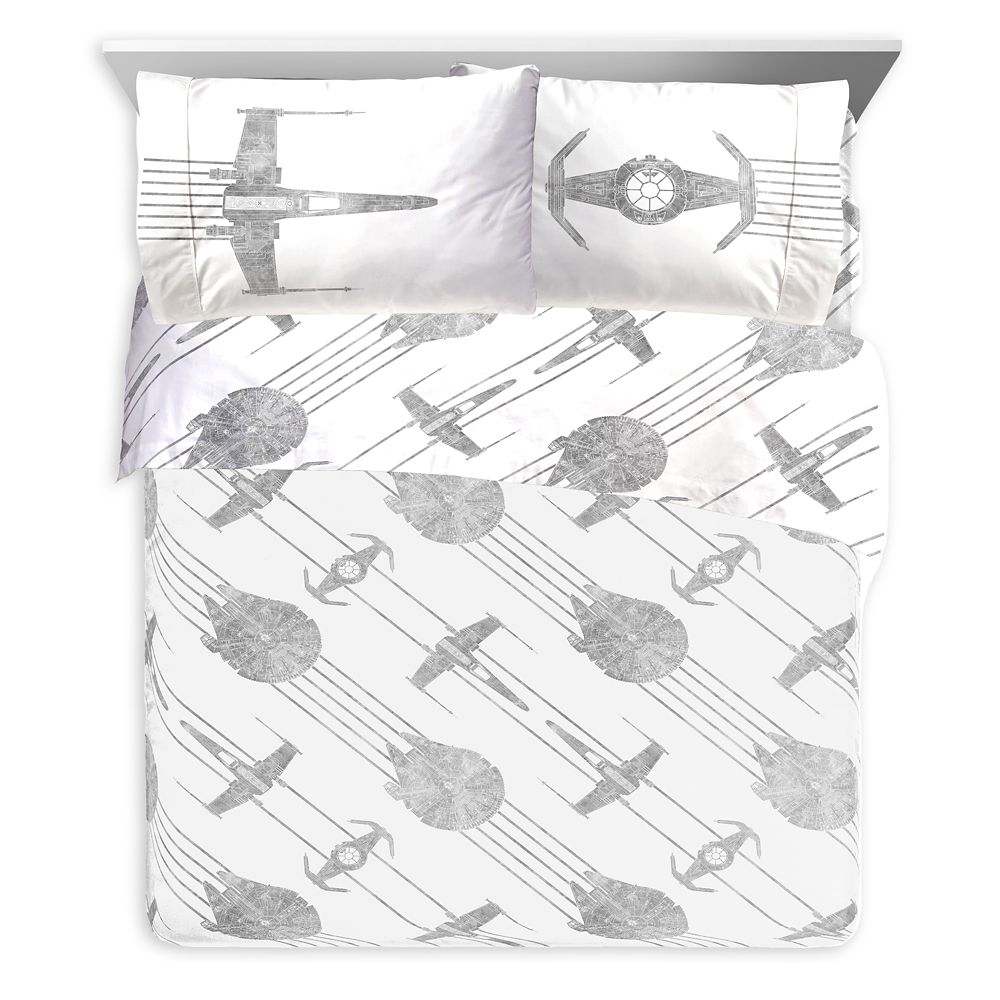 Star Wars Millennium Falcon Bedding Set – Twin / Full / Queen