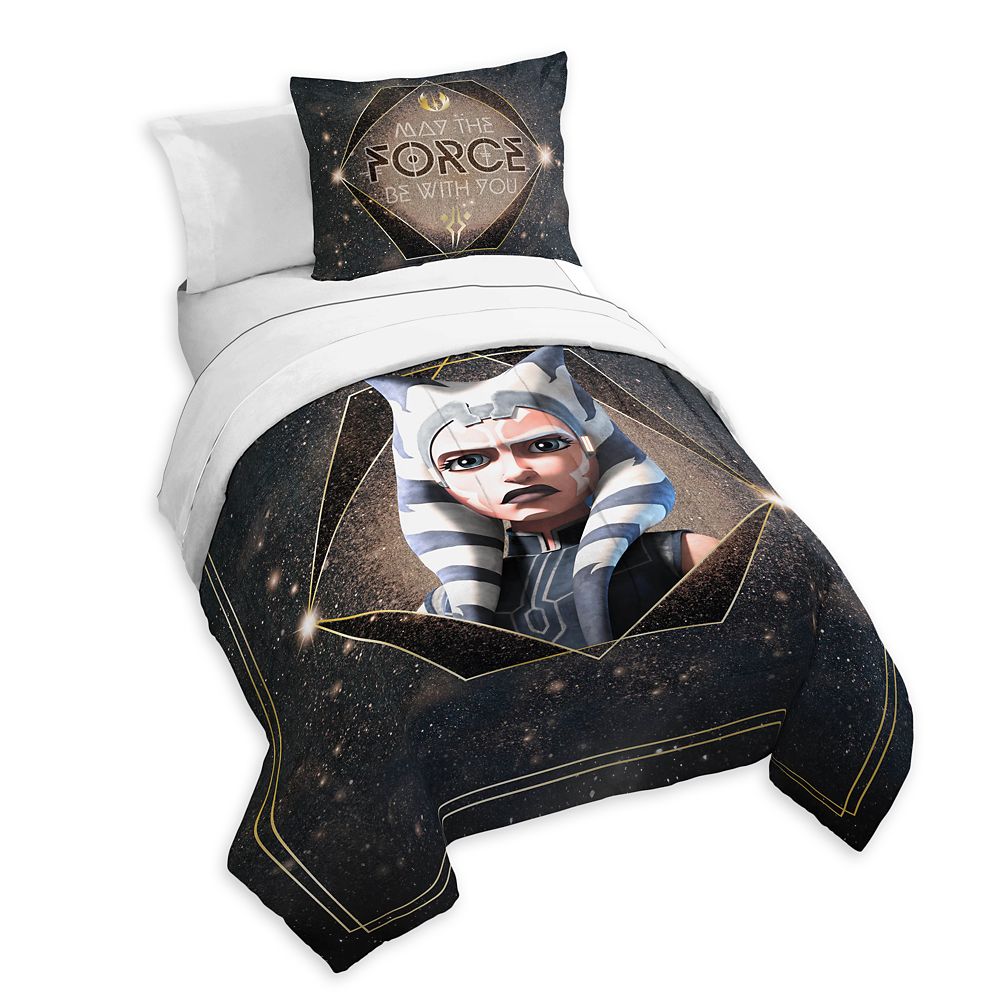 Ahsoka Tano Comforter and Sham Set – Twin / Full / Queen – Star Wars: The Clone Wars