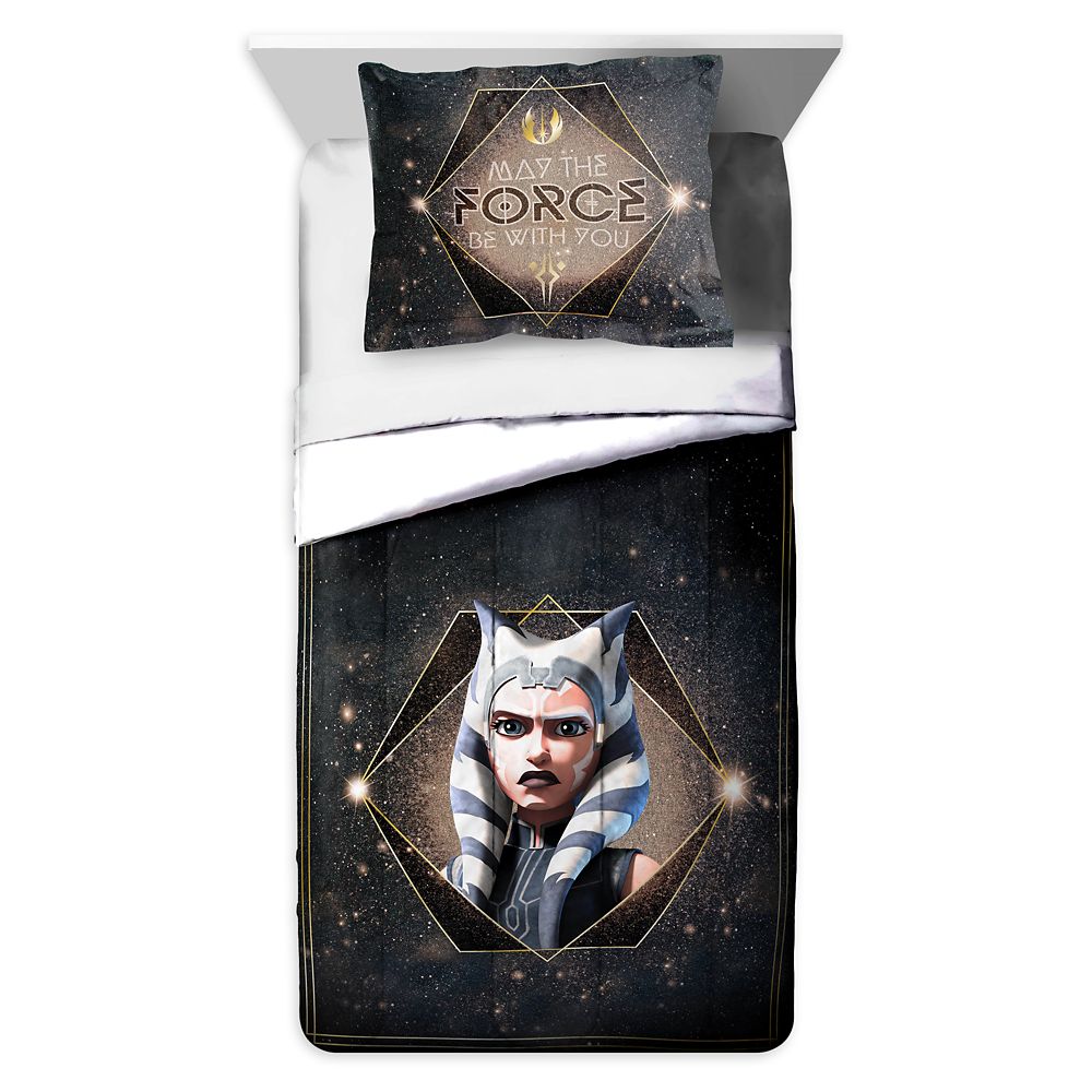 Ahsoka Tano Comforter and Sham Set – Twin / Full / Queen – Star Wars: The Clone Wars