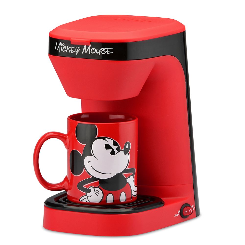 Sanrio Disney Original - READY STOCK : MICKEY MOUSE COFFEE MAKER ORIGINAL  DISNEY LINE GIRLIELINE2 WA 081216310001