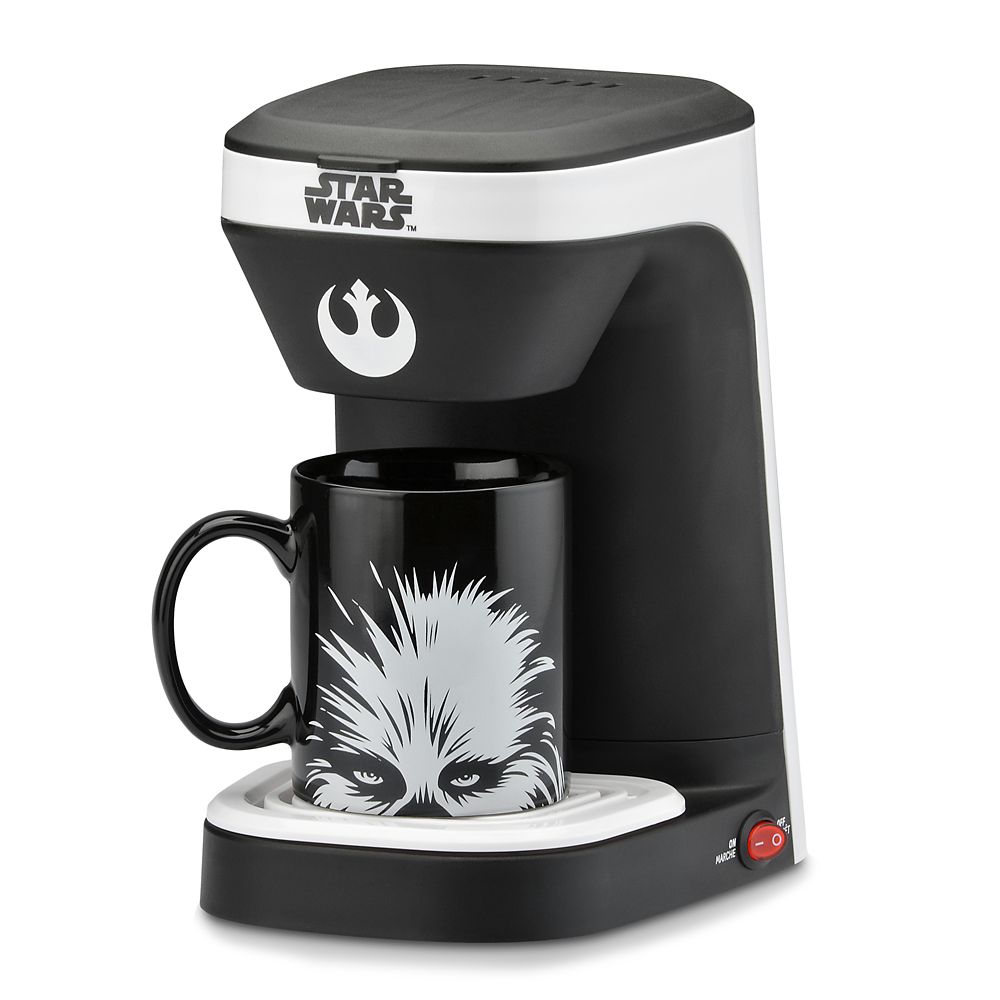 Best Star Wars Gift Ideas featured by top US Disney blogger, Marcie and the Mouse: Chewbacca 1-Cup Coffee Maker Star Wars Official shopDisney