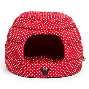 Minnie Mouse Honeycomb Hut Pet Bed - Red - Standard