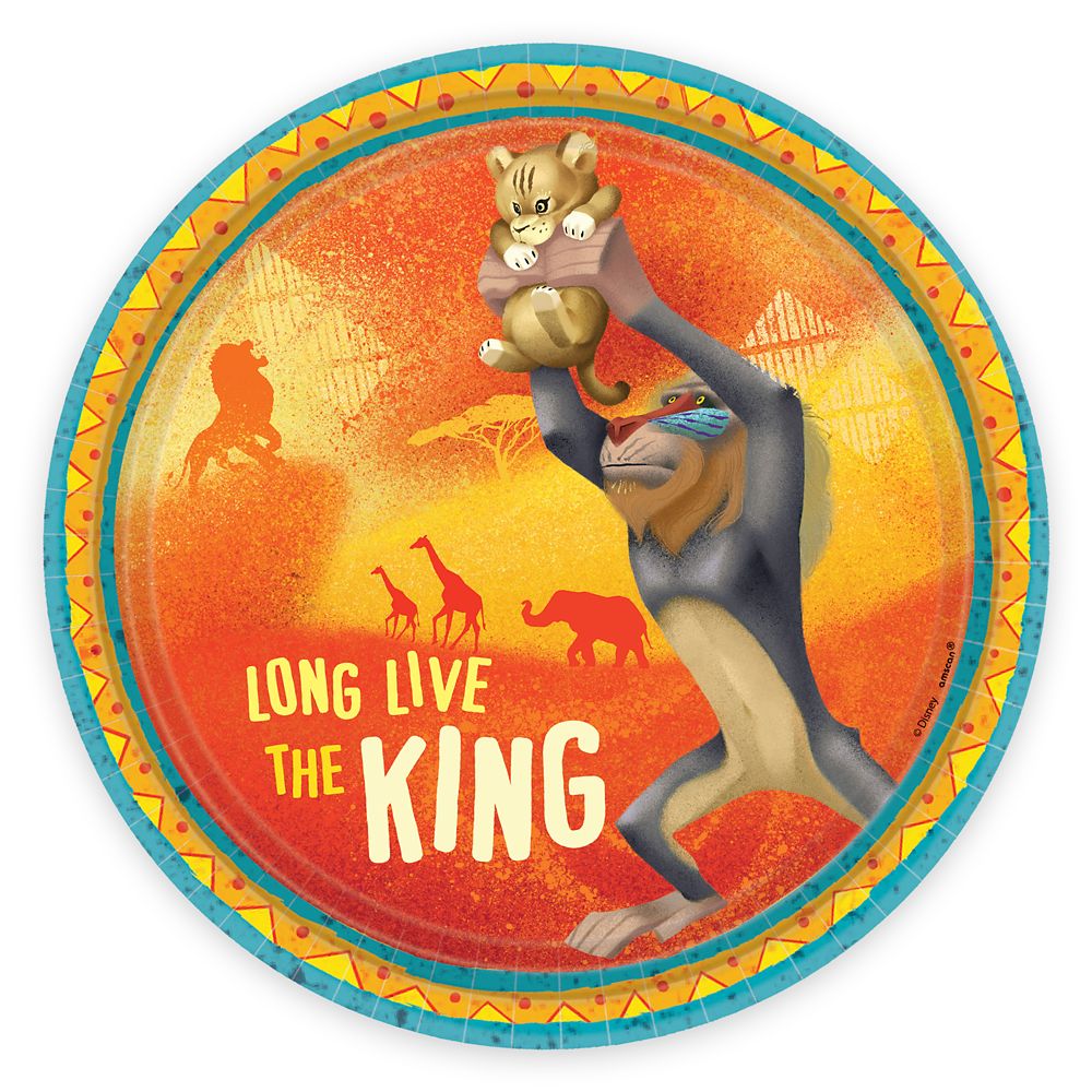 The Lion King 2019 Film Dessert Plates