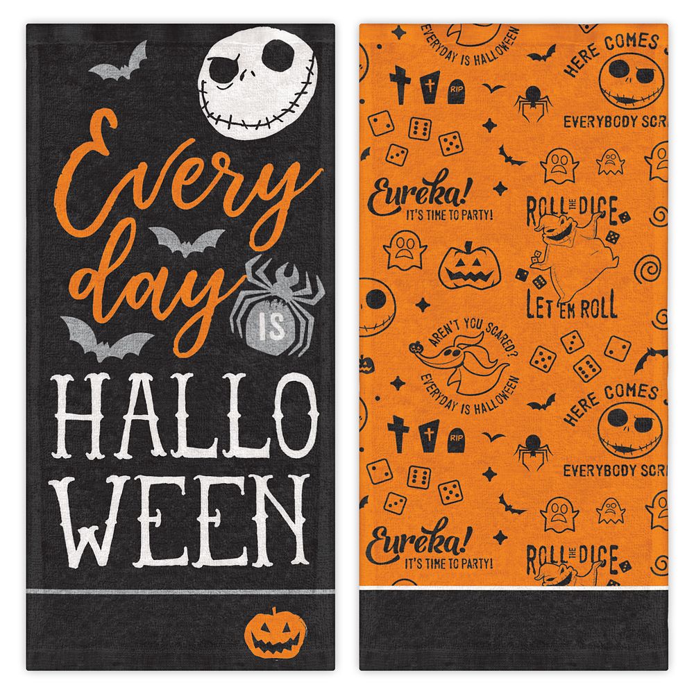 The Nightmare Before Christmas Halloween Kitchen Towel Set