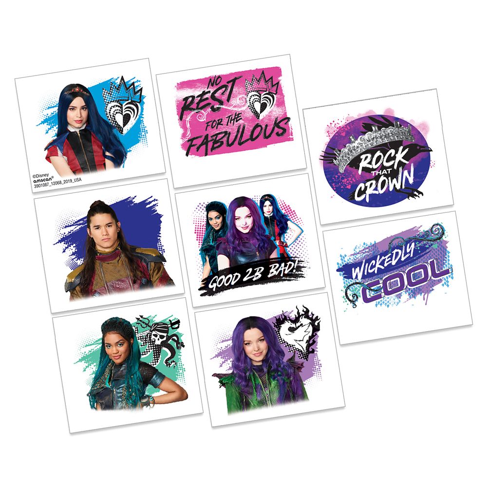 Descendants 3 Tattoos - 2-Pack