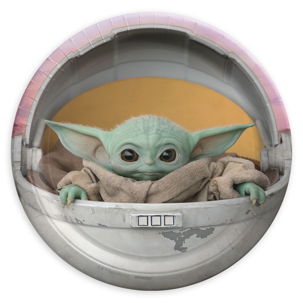 Star Wars: The Mandalorian Dessert Plates
