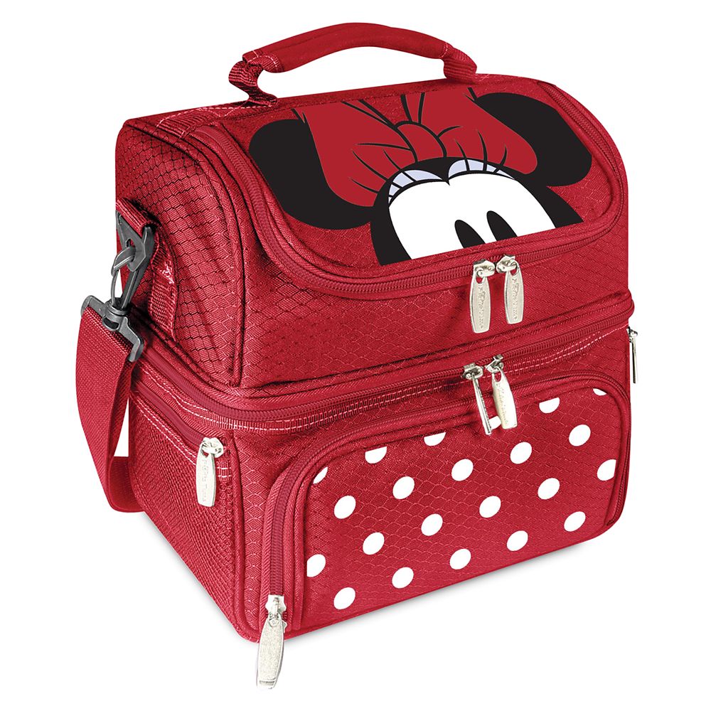 Disney Minnie Mouse Shoulder Strap Lunch Box School Bag *Licensed