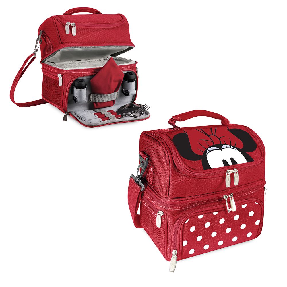 Minnie Mouse Lunch Box with Utensils