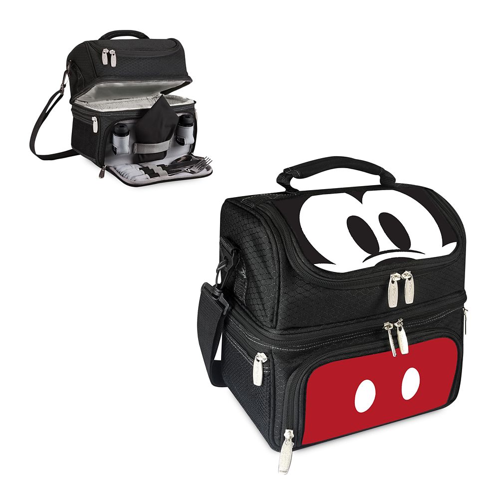 Mickey Mouse Lunch Box with Utensils