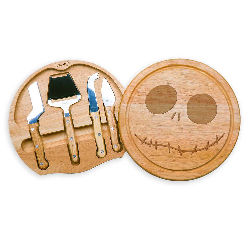 Jack Skellington Cheese Board and Tools Set Official shopDisney